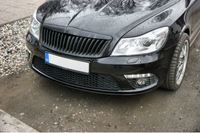 Решётка радиатора на Skoda Octavia II рестайл